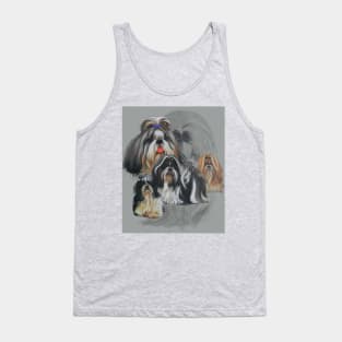 Shih Tzu Medley Tank Top